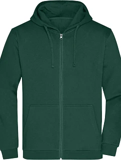 Daiber JN 756 Pánská mikina s kapucí 02.0756 dark green