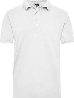 Daiber JN 801 Pánské pracovní piqué polo z těžké bavlny 02.0801 white