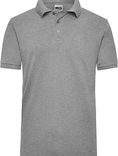 Daiber JN 801 Pánské pracovní piqué polo z těžké bavlny 02.0801 grey heather