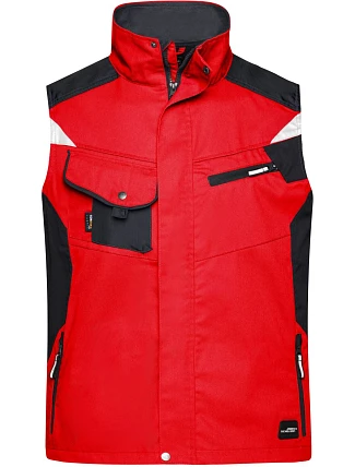 Daiber JN 822 Pracovní vesta - Strong 02.0822 red/black Daiber JN 822 Pracovní vesta - Strong 02.0822 red/black