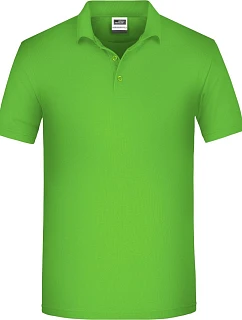 Daiber JN 874 Pánské pracovní bio piqué polo 02.0874 lime green