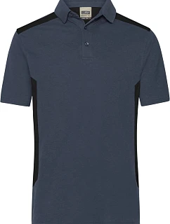 Daiber JN 1826 Pánské pracovní piqué polo "Strong" 02.1826 carbon/black