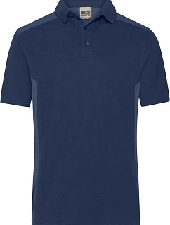 Daiber JN 1826 Pánské pracovní piqué polo "Strong" 02.1826 navy/navy