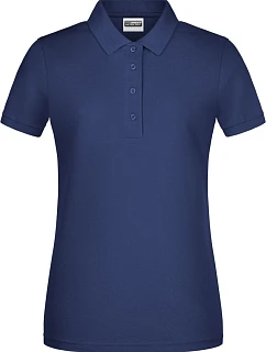 Daiber 8009 Dámské piqué polo z bio bavlny 02.8009 navy