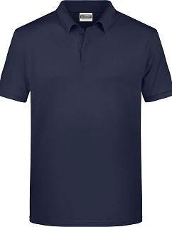 Daiber 8010 Pánské piqué polo z bio bavlny 02.8010 navy