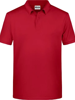 Daiber 8010 Pánské piqué polo z bio bavlny 02.8010 red