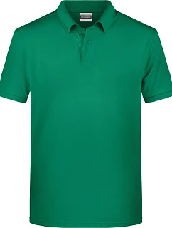 Daiber 8010 Pánské piqué polo z bio bavlny 02.8010 irish green