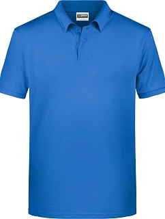 Daiber 8010 Pánské piqué polo z bio bavlny 02.8010 cobalt