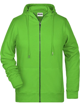 Daiber 8025 Dámská mikina s kapucí 02.8025 lime green