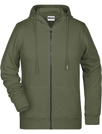Daiber 8025 Dámská mikina s kapucí 02.8025 olive Daiber 8025 Dámská mikina s kapucí 02.8025 olive
