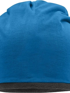 Daiber MB 7131 Žerzejová čepice s fleecovou podšívkou 03.7131 bright blue/carbon