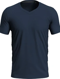 Stedman Stretch-T V-neck Pánské tričko s výstřihem do V 05.9610 blue midnight
