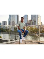 Russell Athletic 215M Tričko z těžké bavlny "Authentic" 10.215M bright royal