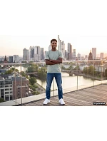 Russell Athletic 215M Tričko z těžké bavlny "Authentic" 10.215M petrol blue Russell Athletic 215M Tričko z těžké bavlny "Authentic" 10.215M petrol blue