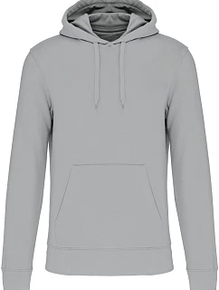 Kariban K 4027 Pánská eco-friendly mikina s kapucí 20.4027 snow grey