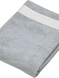Kariban K 118 Velurová plážová osuška 20.K118 light grey/white