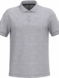 Kariban K 241 Pánské piqué polo 20.K241 oxford grey