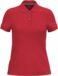 Kariban K 242 Dámské piqué polo 20.K242 red