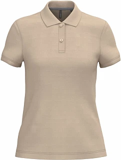 Kariban K 242 Dámské piqué polo 20.K242 light sand
