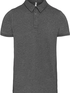 Kariban K 262 Pánské žerzejové polo 20.K262 grey heather