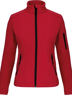 Kariban K 400 Dámská 3-vrstvá softshellová bunda 20.K400 red