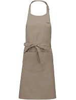 Kariban K 885 Zástěra s laclem 20.K885 beige Kariban K 885 Zástěra s laclem 20.K885 beige