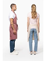 Kariban K 890 Zástěra s laclem "Sommelier" 20.K890 light khaki Kariban K 890 Zástěra s laclem "Sommelier" 20.K890 light khaki