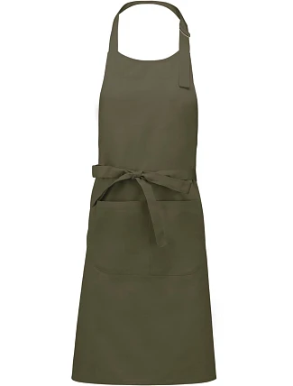 Kariban K 890 Zástěra s laclem "Sommelier" 20.K890 light khaki Kariban K 890 Zástěra s laclem "Sommelier" 20.K890 light khaki