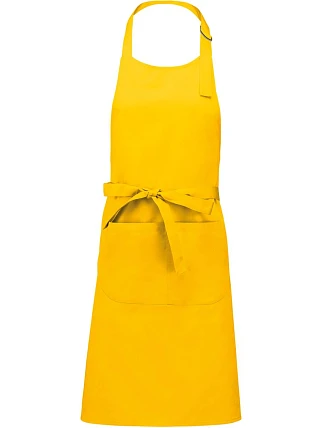 Kariban K 890 Zástěra s laclem "Sommelier" 20.K890 yellow Kariban K 890 Zástěra s laclem "Sommelier" 20.K890 yellow