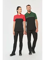 WK WK 210 Pracovní piqué polo 20.W210 black/red WK WK 210 Pracovní piqué polo 20.W210 black/red