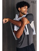 SOL'S Storm Unisex interlock sportovní tričko 25.4810 linen/off white SOL'S Storm Unisex interlock sportovní tričko 25.4810 linen/off white