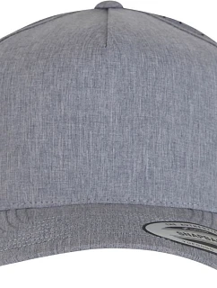 Flexfit 5389AP 5 panelová laser cut kšiltova "YP Classics" 55.89AP heather grey