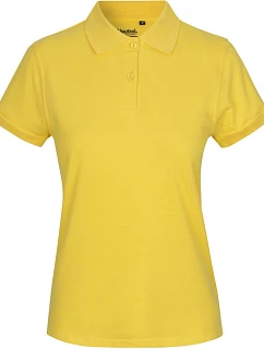 Neutral O 22980 Dámské piqué polo z bio bavlny 77.2280 yellow