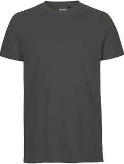 Neutral O 61001 Pánské tričko z bio bavlny 77.6101 charcoal