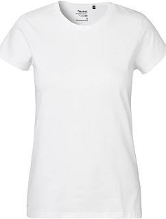 Neutral O 80001 Dámské tričko z těžké bio bavlny 77.8001 white