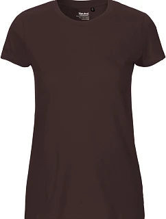 Neutral O 81001 Dámské tričko z bio bavlny 77.8101 brown