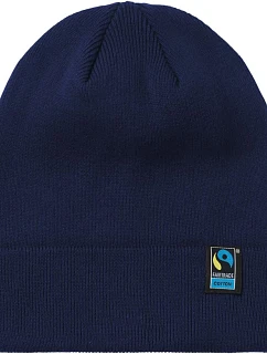 Neutral O 93055 Pletená bio fairtrade čepice 77.9355 navy