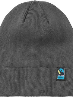 Neutral O 93055 Pletená bio fairtrade čepice 77.9355 charcoal