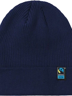 Neutral O 93056 Pletená bio fairtrade čepice 77.9356 navy