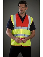 Yoko HVW 100 Hi-Vis bezpečnostní vesta 79.W100 black Yoko HVW 100 Hi-Vis bezpečnostní vesta 79.W100 black