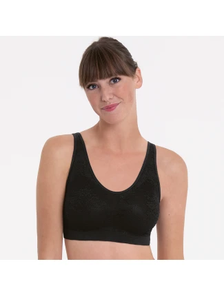 Essential Lace pooperační braletka s pěnovou výztuží 4700X black - Anita Care Essential Lace pooperační braletka s pěnovou výztuží 4700X black - Anita Care