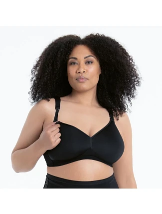 Miss Anita podprsenka na kojení košíčky se spacer-výztuží 5070 black - Anita Maternity Miss Anita podprsenka na kojení košíčky se spacer-výztuží 5070 black - Anita Maternity