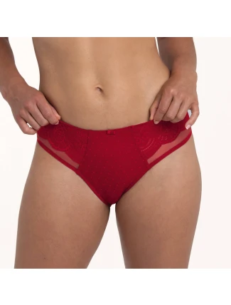 Selma shorty 1335 red - RosaFaia