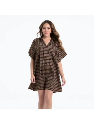 Style Tahiti tunika 8114 black - RosaFaia