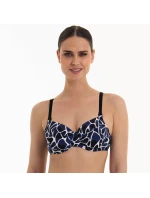 Style Smilla Top Bikini - horní díl 8328-1 schwarz/pool blue - Anita Classix