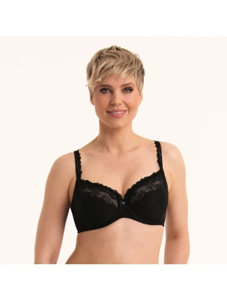 Eloise podprsenka s kosticí . 5294 black - RosaFaia