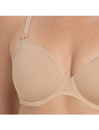 Selma Pure podprsenka s kosticí košíčky se spacer-výztuží 5237 desert - RosaFaia