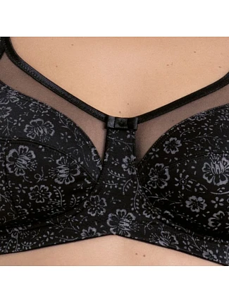Clara Art komfortní podprsenka 5873 black/anthracite - Anita Classix Clara Art komfortní podprsenka 5873 black/anthracite - Anita Classix
