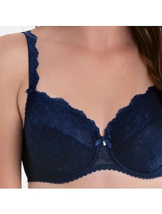 Bobette podprsenka s kosticí 5288 maritime blue - RosaFaia Bobette podprsenka s kosticí 5288 maritime blue - RosaFaia