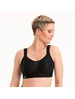 smart control sportovní podprsenka moldovaná, clean cut 5530 black - Active